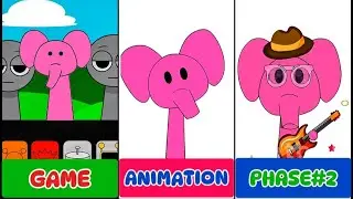 My NEW! Sprunki OC: Elly (from Pocoyo &ndash; Como Lo Mueve Lo Lo) | Game Animation Phase 2