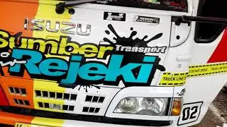 Keren ... Truck elf variasi sticker..