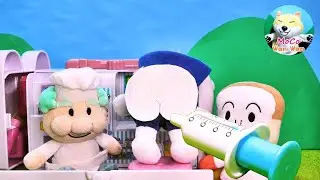 Anpanman! Toys (#561) Anpanman Injection: Rollpanna gets an injection. Hospital Play ☆ Animation
