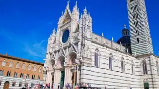Siena Full Walking Tour 2/4 - Piazza del Campo - Cathedral Assumption of Mary -  Italia