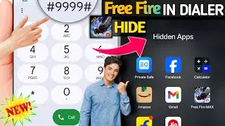 😍How To Hide Free Fire In Dialer | Free Fire Dial Pad Mein Kaise Chupaye | Free Fire Hide In Dialer