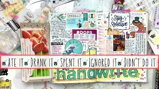 Daily Memory Keeping and Creative Journaling in my A5 Hobonichi Cousin Avec | Journal with Me