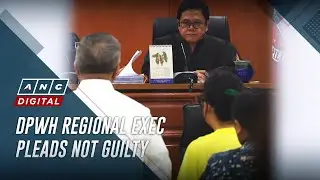 Ninth DPWH official linked to flood control mess pleads not guilty to graft charge | ANC