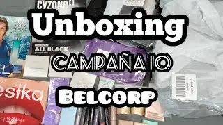 Unboxing Belcorp campaña 10 2024🛒🛍️