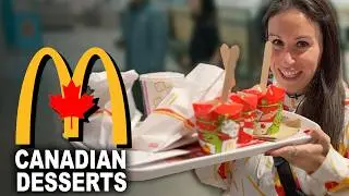 American Tries NEW Desserts at McDonald&rsquo;s in Canada