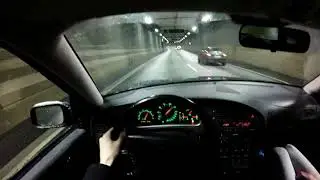 Saab 9-5 AERO Driving Fast POV
