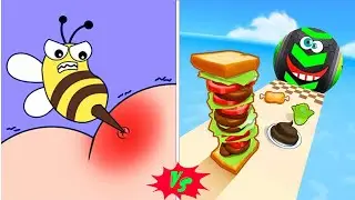 Going Balls VS Help Me Tricky Puzzle,Sandwich Runner,Ball Merge 2048,Coin Rush,Hide Ball Gameplay