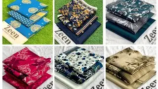 ZEEN ORIGINAL🌹 PRINTED LAWN SHIRT🌹 PRINTED VOIL LAWN DUPATTA 🌹CAMBRIC TROUSER🌹