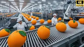How Orange Juice Is Made &ndash; Inside a High-Speed Citrus Processing Factory (How It&rsquo;s Really Made)