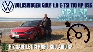 VOLKSWAGEN GOLF 8' DE HIZ SABİTLEYİCİ NASIL &Ccedil;ALIŞIR? | HOW IS WORK  CRUISE CONTROL IN VW GOLF 8?