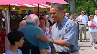 President Obama delivers pitch to blue-collar voters