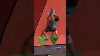 Alban Levier Attempts 3rd Boulder in Haiyang '15