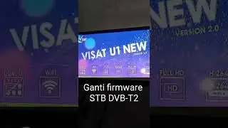 Ganti firmware stb DVB-T2 chipset GX6701
