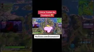 Voice Trolling As Deadpool! (Fortnite Funny)