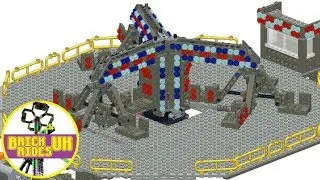 LEGO Ride ** Lifting Twist Instructions ** fairground thrillride (Brick Rides UK)