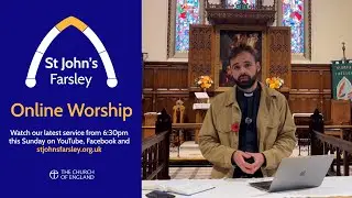 Online Worship for Sunday 9 November 2025