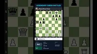 Insane Tactics Lead to Epic Comeback #chess #mikhailtal #chesslegend #manuelrivaspastor
