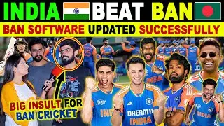 INDIA🇮🇳 BEAT BAN🇧🇩 A. SHARMA 75(38) H. PANDYA 38(29)  | ASIA CUP 2025 | PAK PUBLIC REACTIONS 