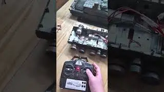 Hachette 1/16 TYPE 10 motor test With HL board