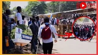 BREAKING! KISUMU POLY ON FIRE | RUNNING BATTLE IN KISUMU