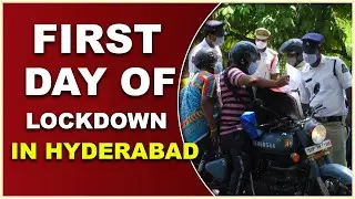 First day Of Lockdown in Hyderabad | Hybiz tv