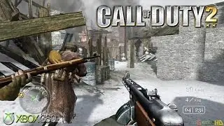 Call of Duty 2 - Gameplay Xbox 360 (Release Date 2005)
