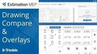 Estimation MEP - Drawing Compare and Overlays