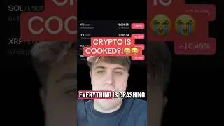 CRYPTO IS COOKED?!😭😭