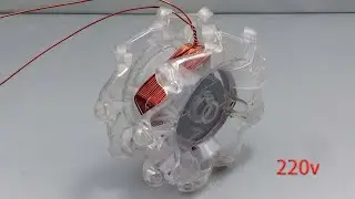 New Ideas! How to Make a Free Energy Generator 220v At home 2026