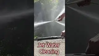 Sewer Pipe Cleaning with Hydro Jet