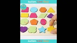 Children Baby Hand Grasp Wooden Puzzle Toy Alphabet Digit Learning Alphabets Letters Wooden Puzzle