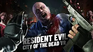 ЛУЧШИЙ СПОСОБ ИГРАТЬ В RESIDENT EVIL 2 VR?! // НАМНОГО БОЛЬШЕ ЗОМБИ (Quest 3 PC VR)