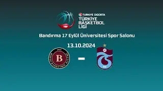 Shipeedy Lojistik Bordo Basketbol – Trabzonspor Türkiye Sigorta Türkiye Basketbol Ligi 6.Hafta