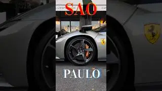 sao paulo - The Weeknd #car #ferrari #trending #viralshorts