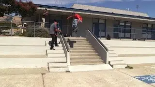 BIG 9 STAIR OLLIE  | ALEX BUENING