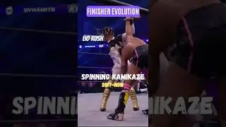Every FINISHER of Lio Rush ! #shorts #wwe
