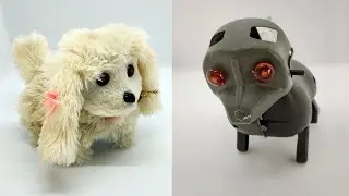 Conserto Cachorro de brinquedo que anda e late