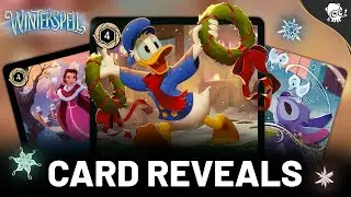 WINTERSPELL New Card Reveals | Enchanted Ohana Means Family, Legendary Anna, Darkwing, Tod and More!