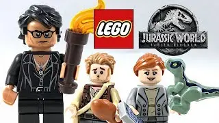 LEGO Jurassic World Bricktober 2018 Minifigures Pack review!