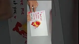I Love You ❤️ Valentine Day Pop Up Card 💌 Easy Paper Craft | Surprise Love Box 😍 #Shorts&rdquo;