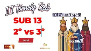 III TORNEIG DE REIS.  SEMIFINAL. BARCELONA - BARCINO CUPS CAT. SUB13