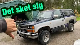 Slangar sprängs och bilen går som skit. Motorbytet går inte som planerat.