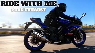VITACCI GTX 250 | MOTORCYCLE RIDE WITH NEW SC PROJECT EXHAUST #motorcycle #motovlog #250cc