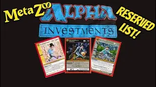 [Metazoo] Rudy Promos (Alpha Investments) Reserved List Current Market Value!!!