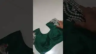 Simple and Easy Blouse Sleeves Design Cutting and Stitching