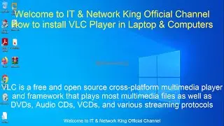 How to Install & Download VLC Player in Laptop / Computers