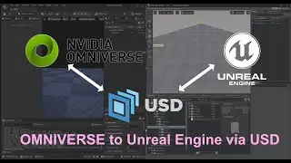 OMNIVERSE to Unreal Engine via USD