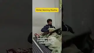 winter Morning Routine 😂#funny #winter #routines #entertainment #explore #shorts #youtube #viral