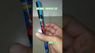 UNOMAX AVENGER GEL PEN UNBOXING #subscribe #pen #like
