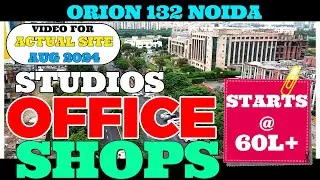 Orion 132 Noida, Studios in Noida☎️9560955050 - Shops in noida, Office space in noida
